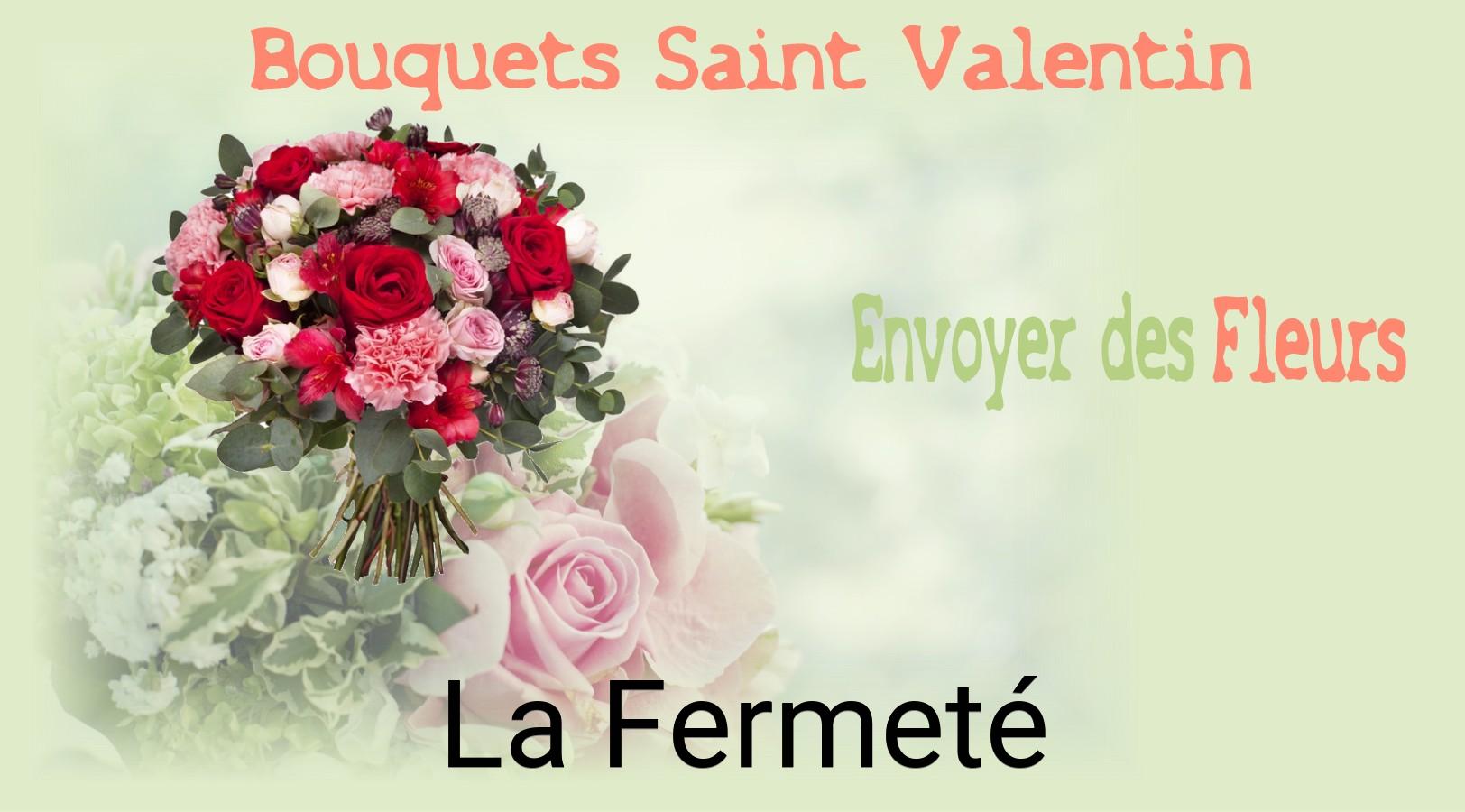 Roses de Saint-Valentin livrées à La Fermeté